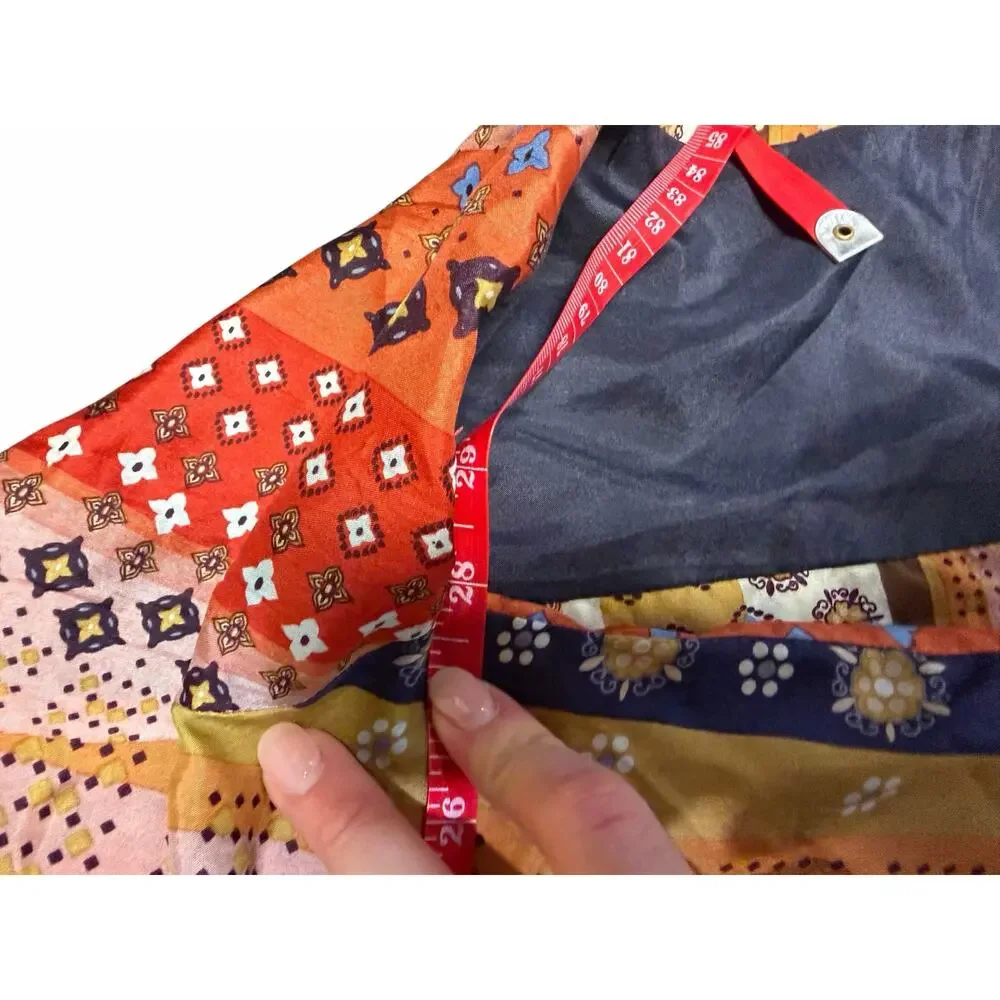 Johnny Was Patchwork Print Tunic Blouse